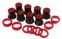Prothane 65-88 GM Rear Control Arm Bushings - Red