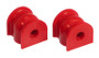 Prothane 01 Honda Civic Rear Sway Bar Bushings - 12mm - Red