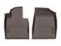 WeatherTech 2017+ Kia Cadenza Front FloorLiners - Cocoa