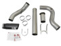 aFe Large Bore-HD 5in DPF Back 409 SS Exhaust System w/Black Tip 2017 Ford Diesel Trucks V8 6.7L(td)