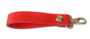 Akrapovic Leather Loop Keychain - red