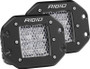Rigid Industries Dually - Flush Mount - 60 Deg. Lens - Set of 2