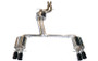 AWE Tuning Audi B8 / B8.5 S5 Cabrio Touring Edition Exhaust - Resonated - Chrome Silver Tips