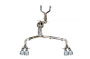 AWE Tuning Audi C7 / C7.5 S6 4.0T Track Edition Exhaust - Chrome Silver Tips