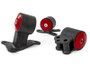 Innovative 94-01 Integra B-Series Black Steel Mounts 75A Bushings (Auto to Manual Cable)