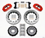 Wilwood Narrow Superlite 6R Front Hat Kit 14.00in Drilled Red 98-02 Camaro/Firebird