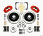 Wilwood Narrow Superlite 6R Front Hub & 1PC Rtr Kit 12.88in Drilled -Red 70-78 Camaro