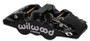 Wilwood Caliper-Aero6-R/H - Black 1.62/1.12/1.12in Pistons 1.25in Disc