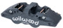 Wilwood Caliper-Aero4-L/H - Black Anodize 1.88/1.62in Pistons 1.25in Disc