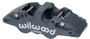 Wilwood Caliper-Aero4-R/H - Black Anodize 1.88/1.62in Pistons 1.25in Disc