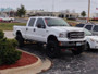 N-Fab Nerf Step 99-16 Ford F-250/350 Super Duty Crew Cab - Gloss Black - Cab Length - 3in