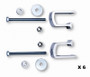 Lund Universal (Storage Box Mounting Kit Display(6 Of P/N 954100) Tool Box Mounting Kit - Brite