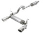 aFe Rebel Series 2.5in 409 SS Cat-Back Exhaust w/ Polished Tips 2018+ Jeep Wrangler (JL) V6 3.6L