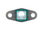 Torque Solution Billet Offset Oil Drain Flange w/ Integrated -10AN Flange: T3/T4 & PTE/Borg Turbo
