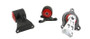 Innovative 02-06 Acura RSX Replacement K-Series Black Steel Mounts 85A Bushings