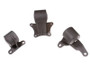 Innovative 90-93 Honda Accord Conversion (F-Series/RH Mount) Black Aluminum Mount 85A Bushing