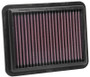 K&N 2018 Nissan Kicks L4-1.6L F/I Replacement Drop In Air Filter