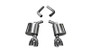 Corsa 15-23 Dodge Challenger 6.4L/17-19 Challenger 5.7 Polished Sport Axle-Back Exhaust w/3.5in Tips