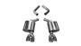 Corsa 15-23 Dodge Challenger 6.4L/17-19 Challenger 5.7 Polished Sport Axle-Back Exhaust w/3.5in Tips