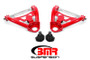 BMR 64-72 A-Body Upper Non-Adj. A-Arms w/ Stock Spindles (Polyurethane) - Red