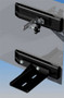 Rampage 2007-2018 Jeep Wrangler(JK) High Lift Jack Mount - Black
