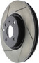 StopTech 16-18 Mazda Miata MX-5 Sport Slotted Front Right Rotor
