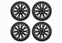 Ford Racing 15-16 Mustang GT 19X9 and 19X9.5 Wheel Set with TPMS Kit - Matte Black