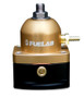 Fuelab 515 EFI Adjustable FPR 25-90 PSI (2) -10AN In (1) -6AN Return - Gold
