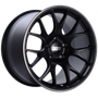 BBS CH-R 19x9.5 5x120 ET35 Satin Black Polished Rim Protector Wheel -82mm PFS/Clip Required