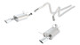 Borla 11-12 Ford Mustang 3.7L AT/MT RWD 2dr ATAK SS Catback Exhaust