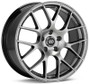 Enkei Raijin 18x8 45mm Offset 5x112 Bolt Pattern 72.6 Bore Diameter Hyper Silver Wheel