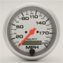 Autometer Ultra-Lite 85.7mm In-Dash Electronic Programmable 200 MPH Speedometer