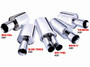 Borla Boomer Blow Torch Muffler Oval 2-1/4in x 4in Side Round Out