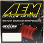 AEM Dryflow Air Filter Conical 5.5in Base OD x 4.75in Top OD x 5in Height