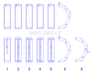King Engine Bearings Ford Prod. V8 4.6L/5.4L (Size STDX) Performance Main Bearing Set