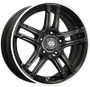 Enkei FD-05 17x7 5x114.3 40mm Offset Black Machined Wheel