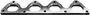BLOX Racing Cylinder Head Exhaust Flange - Honda B-series engines (T304)