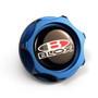 BLOX Racing Billet Honda Oil Cap - Blue