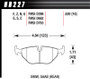 Hawk 92-95 BMW 325iS / 96-02 BMW M3 DTC-70 Race Rear Brake Pads