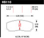 Hawk AP CP3307 / CP5040-5S4 / CP5200 (SC250) Caliper DTC-60 Race Brake Pads