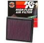 K&N Replacement Air Filter 12 BMW 320i/328i 2.0L