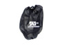 K&N Black Drycharger Round Tapered Air Filter Wrap 5in Top ID / 7.5in Base ID / 8in Height