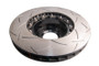 DBA 05 Pontiac GTO Front Slotted 5000 Series 2 Piece Rotor Assembled w/ Black Hat