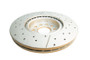 DBA 06-08 Audi A3 / 10/06+ TT / 10/04-10 VW Golf Front Drilled & Slotted Street Series Rotor