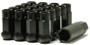 Wheel Mate Muteki SR48 Open End Lug Nuts - Black 12x1.25 48mm