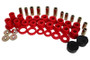 Energy Suspension 86-88 Toyota 4 Runner/PickUp Red Front Control Arm Bushing Set (Uppers ONLY)