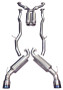 Injen 09-20 Nissan 370Z Dual 60mm SS Cat-Back Exhaust w/ Built In Resonated X-Pipe