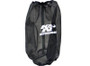 K&N 6.625in Base ID / 5.25in Top ID / 9.5in H Round Tapered Black Drycharger Air Filter Wrap