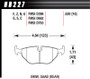 Hawk BMW 3/5/7 Series / M3 / Z3 / Z4  Race Blue 9012 Rear Brake Pads