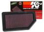 K&N Replacement Air Filter 10.625in O/S Length x 5.75in O/S Width x 1in Height